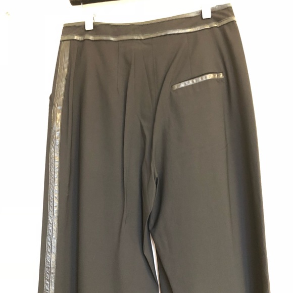 ♟BNWT Elizabeth & James - Leather trim trousers - Picture 5 of 13